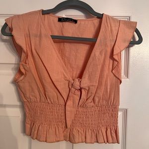 Cropped blouse